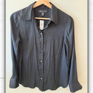 NWT Banana Republic Classic Fit Button Down Dark Blue (XS-P)